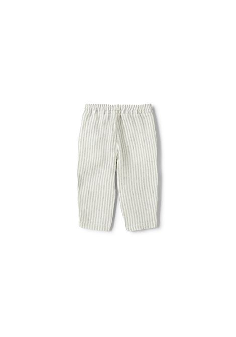 Pantalone In Lino A Righe IL GUFO | P25PL404L1018074